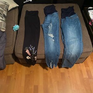 Maternity jeans